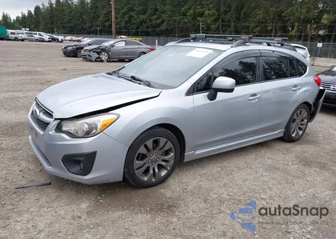 2013 Subaru Impreza 2.0I Sport Limited из США, поврежденный, VIN JF1GPAU63D2892808